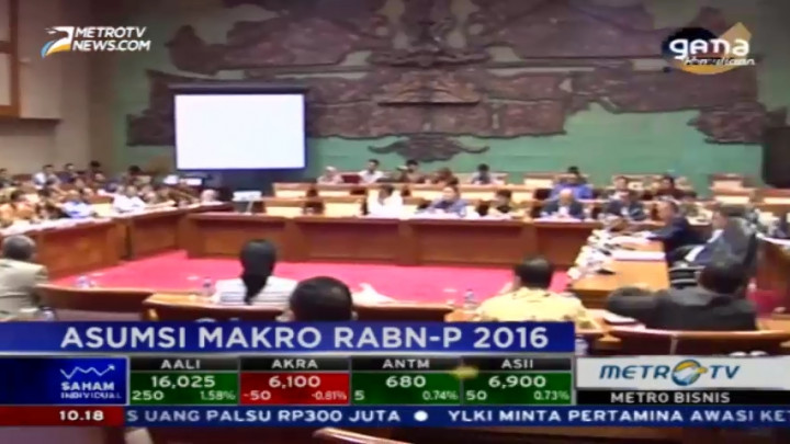 Empat Poin Kesepakatan DPR-Pemerintah dalam RAPBN-P 2016