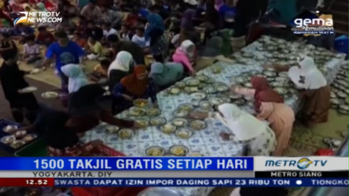 Bukber di Kampung Ramadan Jogokariyan