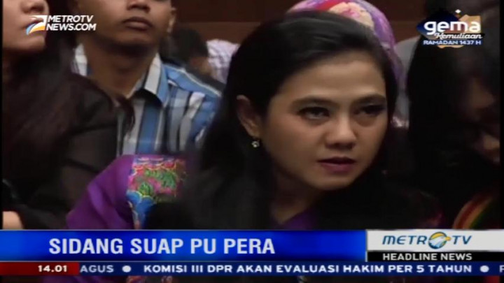Damayanti Didakwa Menerima Suap Rp4 Miliar