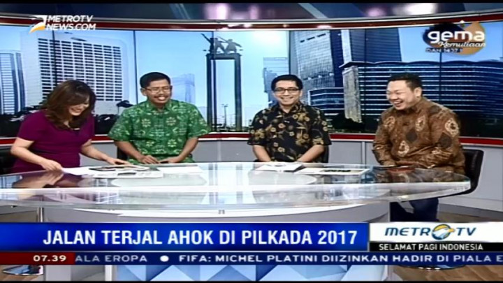 Jalan Terjal Ahok di Pilkada 2017