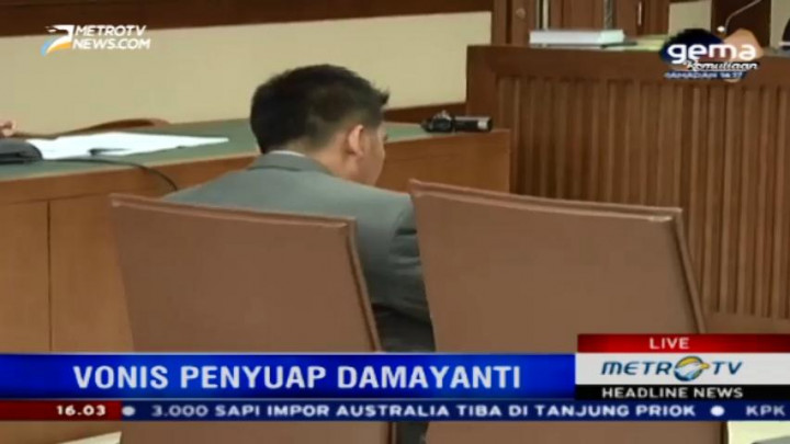 Abdul Khoir Divonis Empat Tahun Penjara