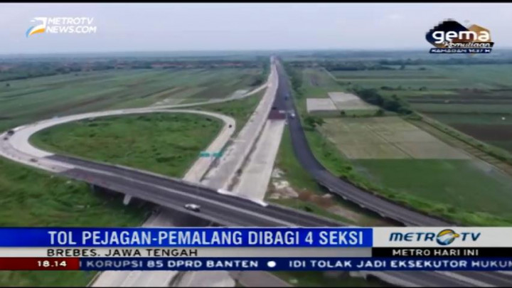 Tol Pejagan-Pemalang Seksi I dan II Beroperasi Pertengahan Juni 2016