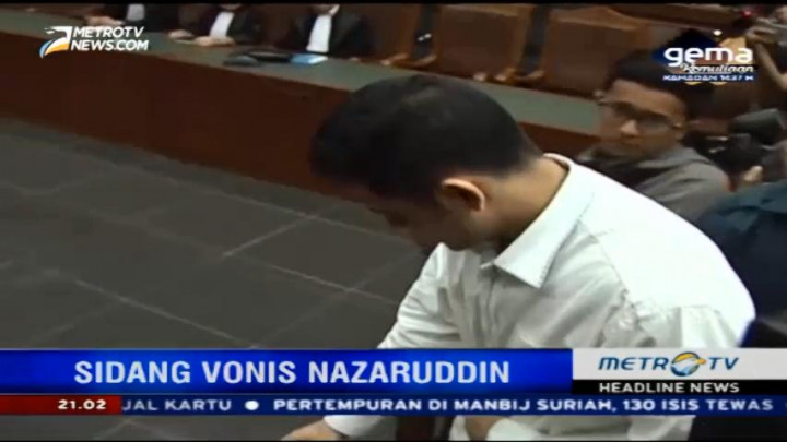Hakim Tunda Sidang Vonis Nazaruddin
