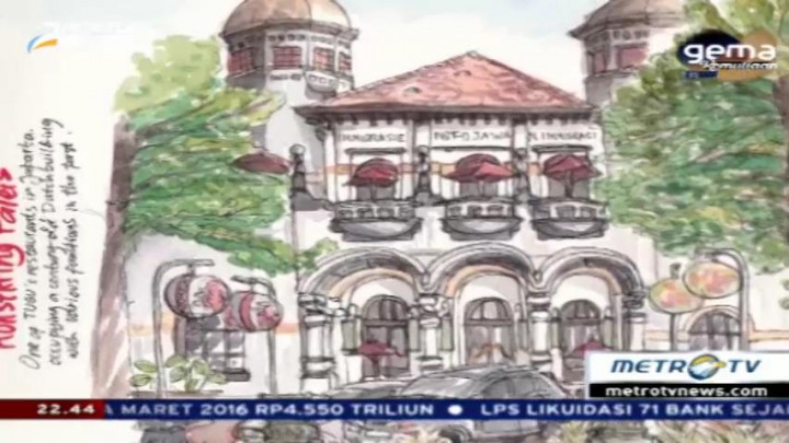 Menggambar Langsung Dirasa Lebih Menantang Bagi Pembuat Sketsa