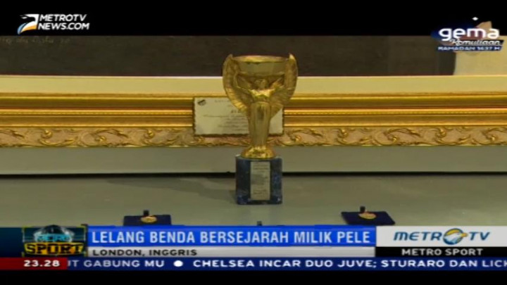 Dua Ribu Memorabilia Pele Dilelang