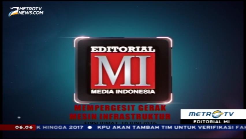Mempergesit Gerak Mesin Infrastruktur