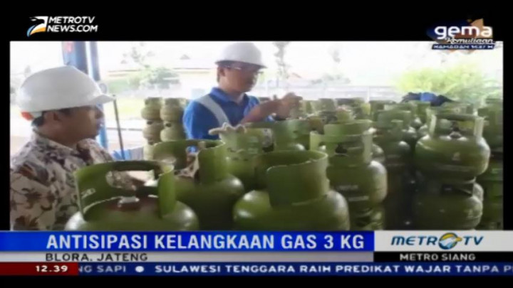 Disperindag Blora Pastikan Stok Tabung Gas 3 Kg Aman