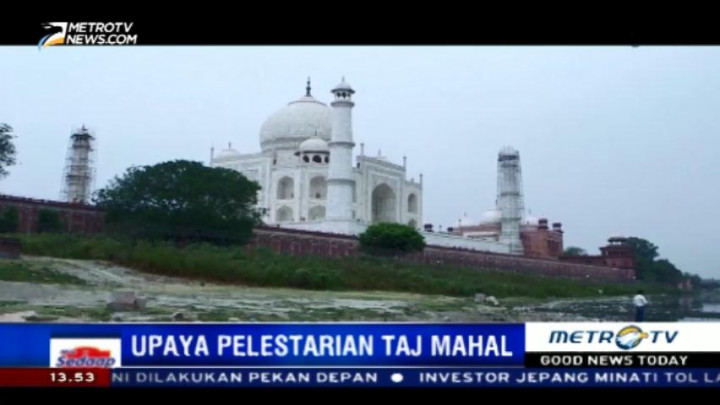 Serangga Ancam Keindahan Taj Mahal
