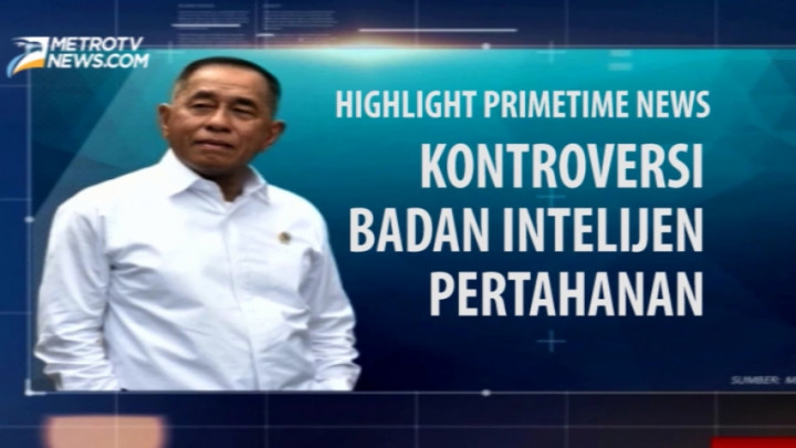 Kontroversi Badan Intelijen Pertahanan