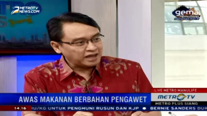 Awas Makanan Berbahan Pengawet Berbahaya