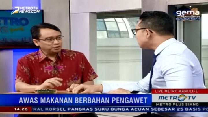 Pakar: Hotel dan Restoran Belum Tentu Bebas dari Pengawet Ilegal