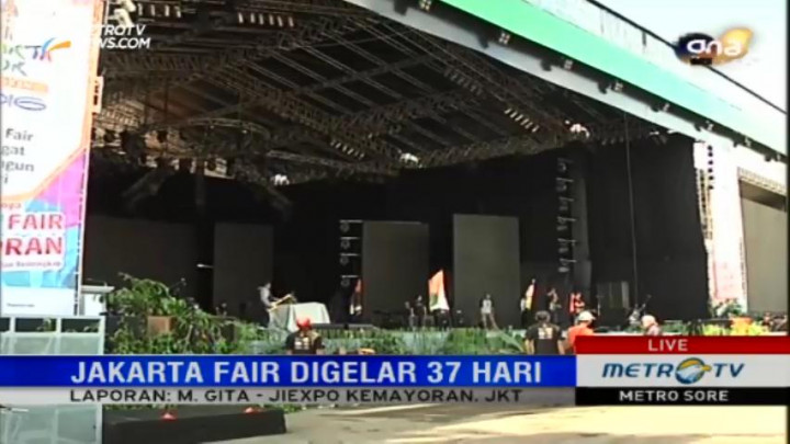 Jakarta Fair Kemayoran 2016 Resmi Dibuka Malam Ini