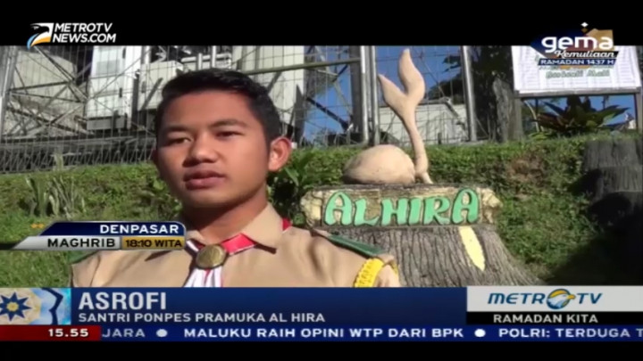 Melihat Rutinitas Santri di Ponpes Pramuka Al-Hira