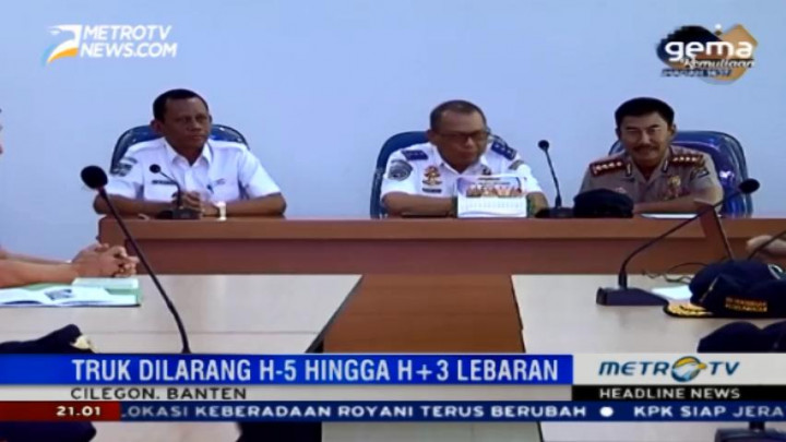 Truk Dilarang Beroperasi H-5 Hingga H+3 Lebaran