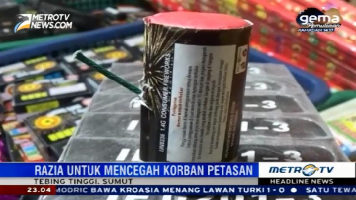 Petasan Berdaya Ledak Tinggi Disita