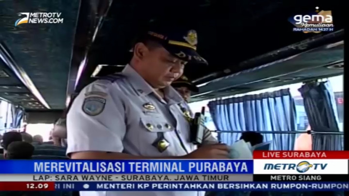 Terminal Purabaya Perketat Kelayakan Kendaraan