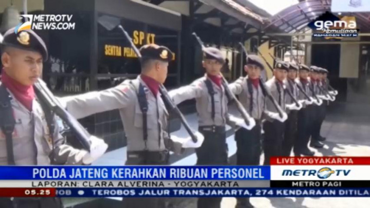 Polda Jateng Siagakan 12 Ribu Personel untuk Amankan Arus Mudik