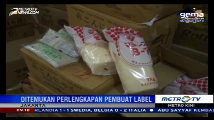 Makanan Impor Jepang Kedaluwarsa Tersebar di Jakarta