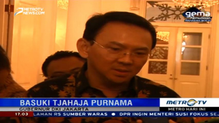 Soal Kasus Sumber Waras, Ahok Puji Profesionalitas KPK