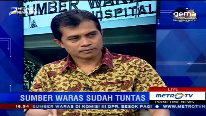 Peneliti: Kasus Sumber Waras Jadi Pembelajaran bagi BPK