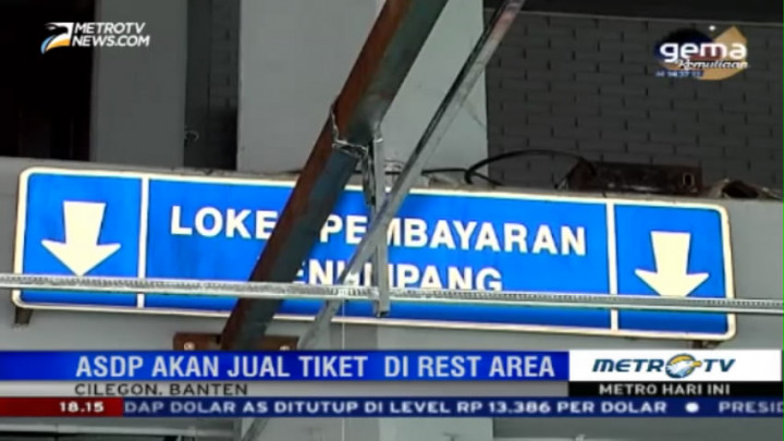 ASDP akan Jual Tiket di <i>Rest Area</i> Tol Tangerang-Banten