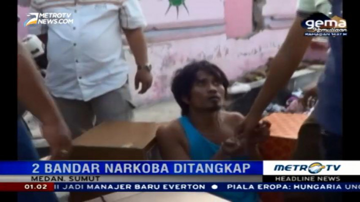 Gerebek Kampung Narkoba, Polisi Tangkap Dua Bandar