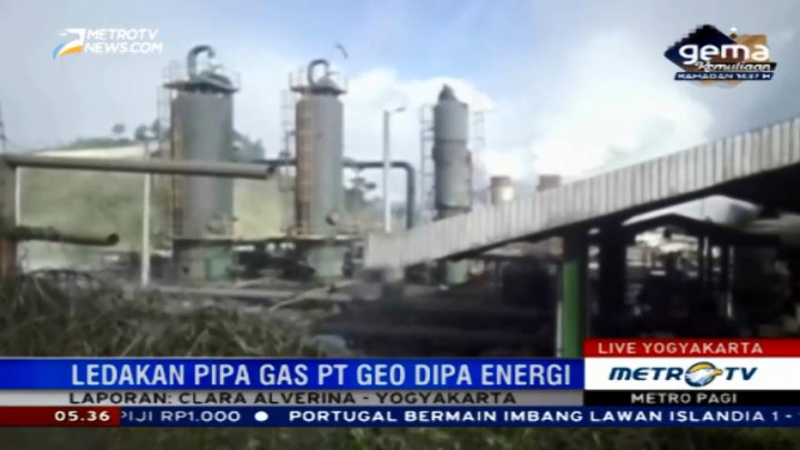 Kronologi Ledakan Pipa Gas PT Geo Dipa Energi Dieng