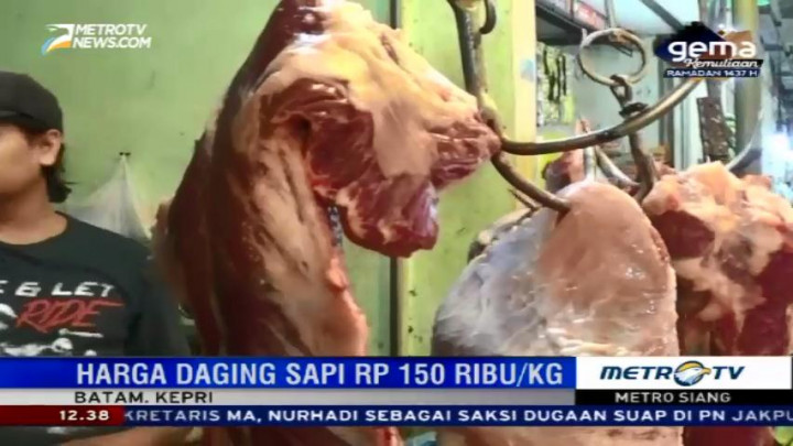 Harga Daging Sapi di Batam Capai Rp150 Ribu per Kilogram