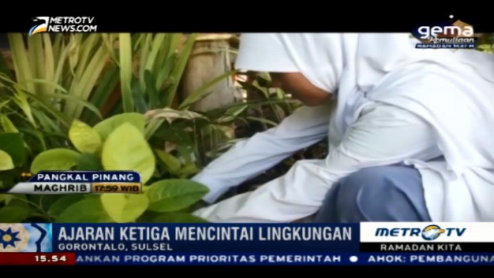 Pesantren di Gorontalo Didik Santrinya Bercocok Tanam