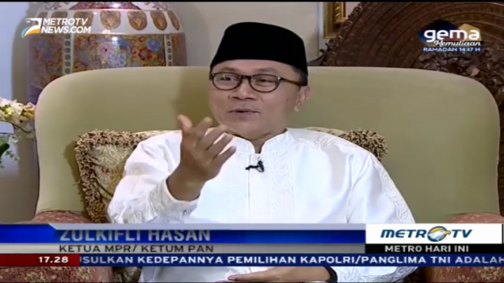 Ditanya Soal Reshuffle, Zulkifli Hasan: Itu Urusan Presiden