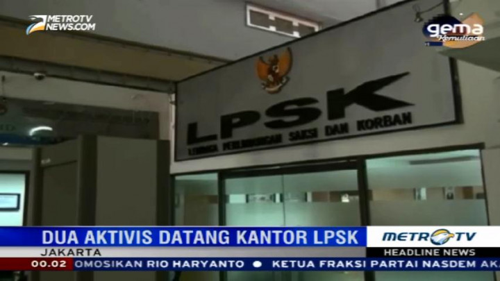 Dua Aktivis Papua Minta Perlindungan LPSK