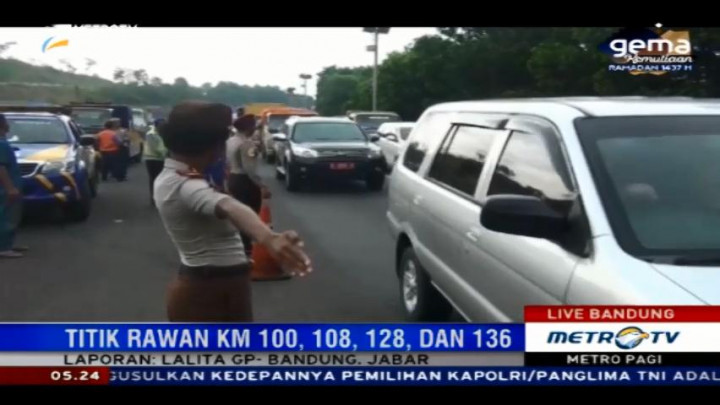 Waspadai Titik-titik Rawan Kecelakaan di Tol Purbaleunyi