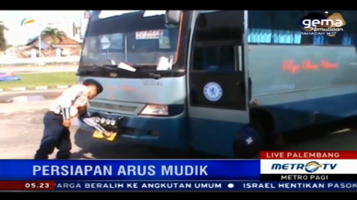 Dishub Palembang Pantau Persiapan Angkutan Lebaran