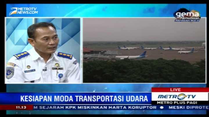 Kesiapan Moda Transportasi Udara Jelang Mudik