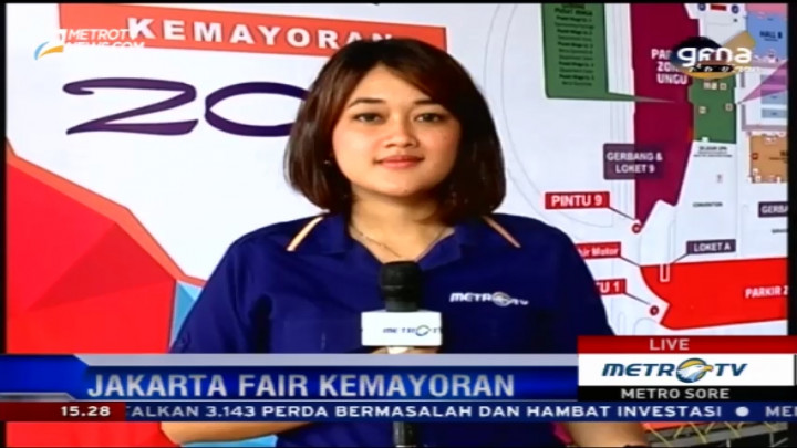 Keramaian Jakarta Fair Hari Keenam