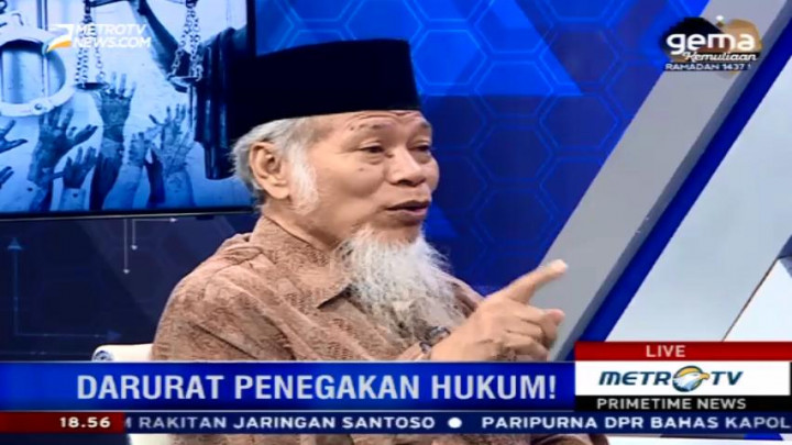 Darurat Peradilan, Hehamahua Sarankan Impor Hakim