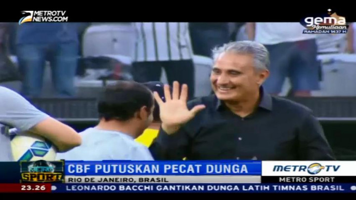 Tite Gantikan Dunga sebagai Pelatih Timnas Brasil
