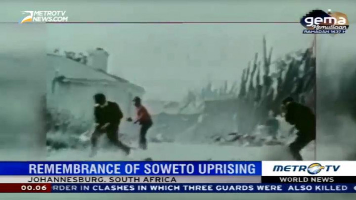 Remembrance of Soweto Uprising