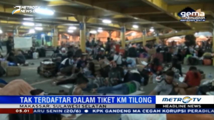 Diduga Miliki Tiket Palsu, 700 Pemudik Batal Diberangkatkan