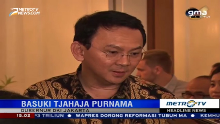 Ahok Nyatakan Pengajuan Judicial Review UU Pilkada Murni Inisiatif Teman Ahok