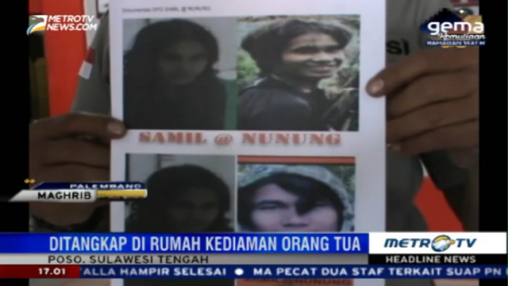 Satgas Tinombala Tangkap Satu Kelompok Santoso