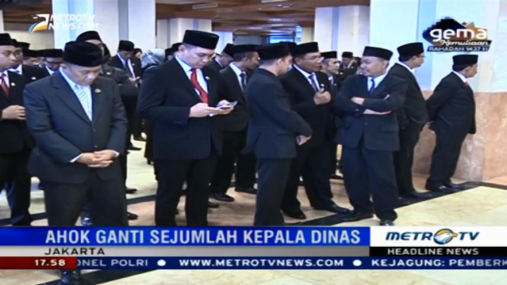 Ahok Lantik 513 Pejabat Baru DKI