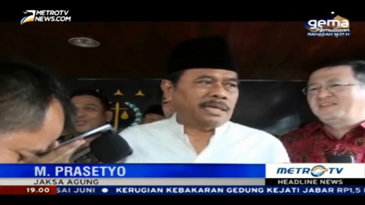 Soal Suap di PN Jakut, Jaksa Agung: Penegak Hukum Jaga Integritas!