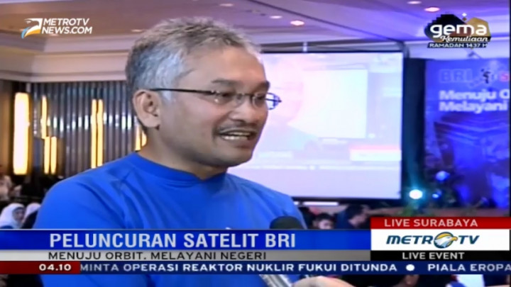 <i>BRIsat Bisa Menjangkau Daerah Pelosok</i>