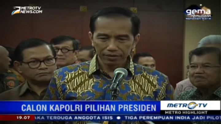 Calon Kapolri Pilihan Presiden
