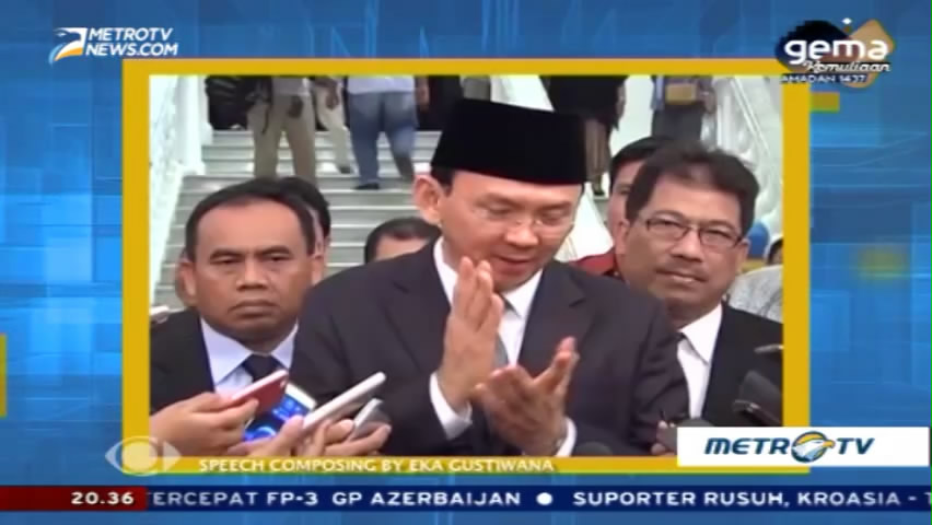 <i>Speech Composing</i>, Semua Karena Ahok