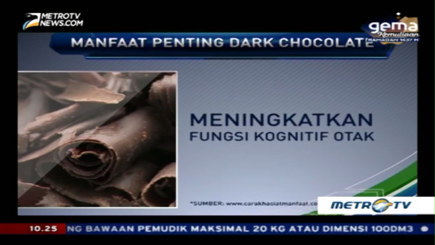 Manfaat <i>Dark Chocolate</i> Bagi Kesehatan