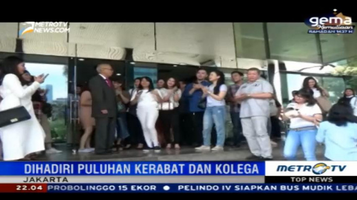 OC Kaligis Rayakan Ulang Tahun di Gedung KPK