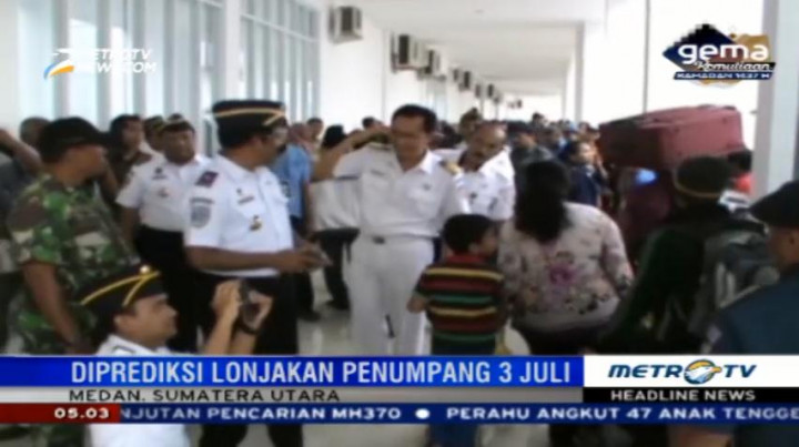 Ribuan Pemudik Mulai Padati Pelabuhan Belawan