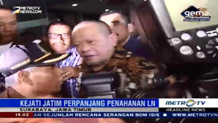 Masa Penahanan La Nyalla Diperpanjang